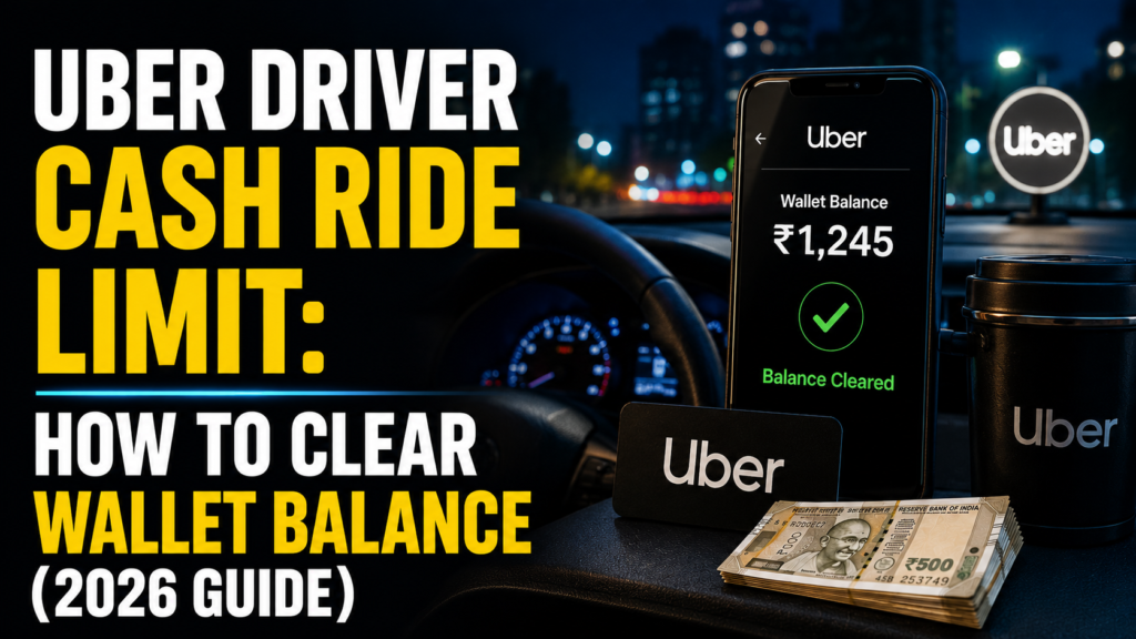Uber Driver Cash Ride Limit
