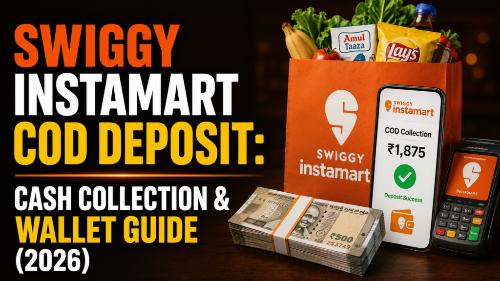 Swiggy Instamart COD Deposit