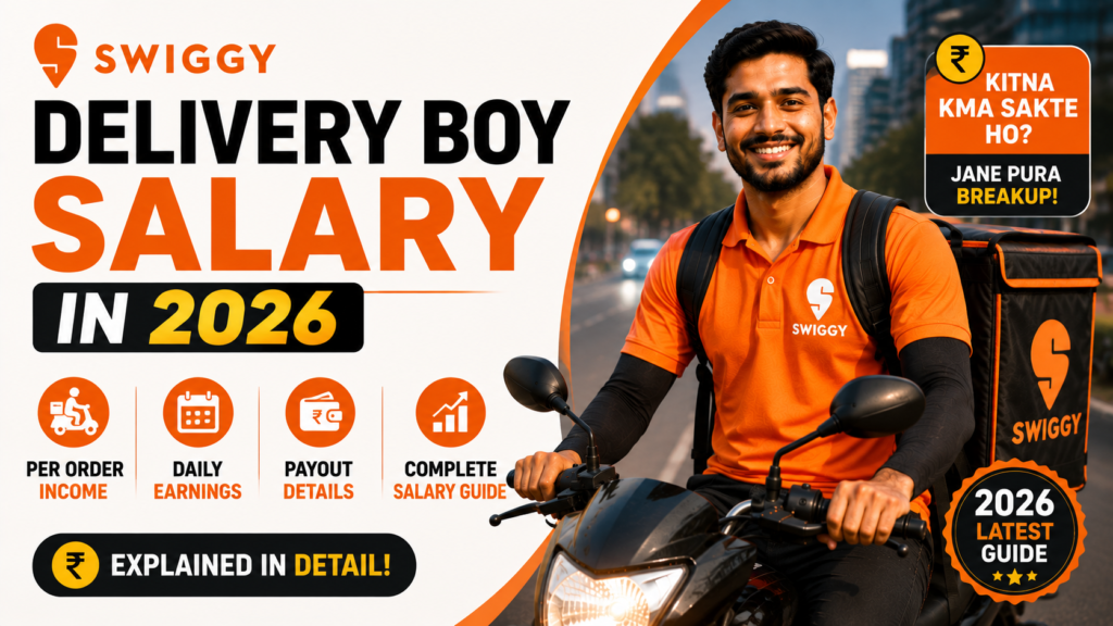 Swiggy Delivery Boy Salary in 2026