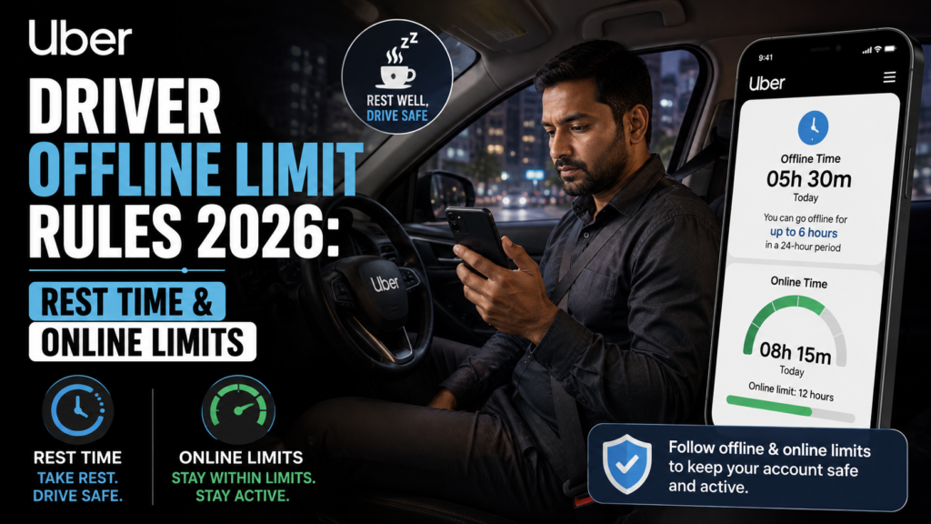 Uber Driver Offline Limit Rules