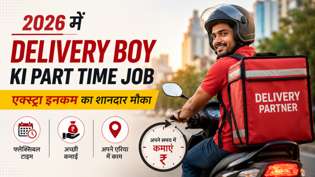 Delivery Boy Ki Part Time Job