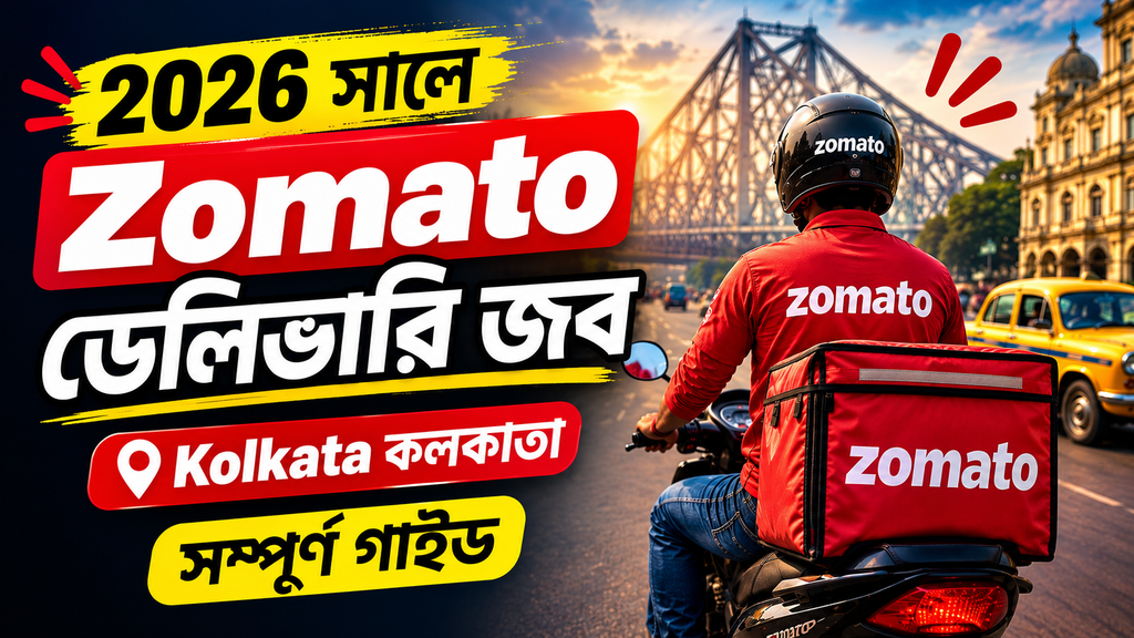 Zomato Delivery Boy Job Kolkata Bengali