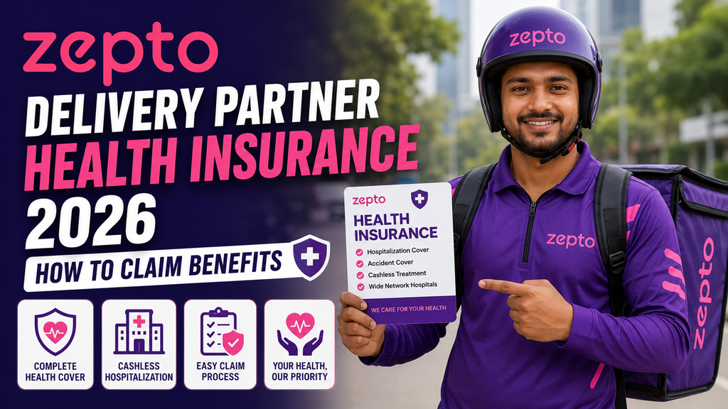 Zepto Delivery Partner Health Insurance