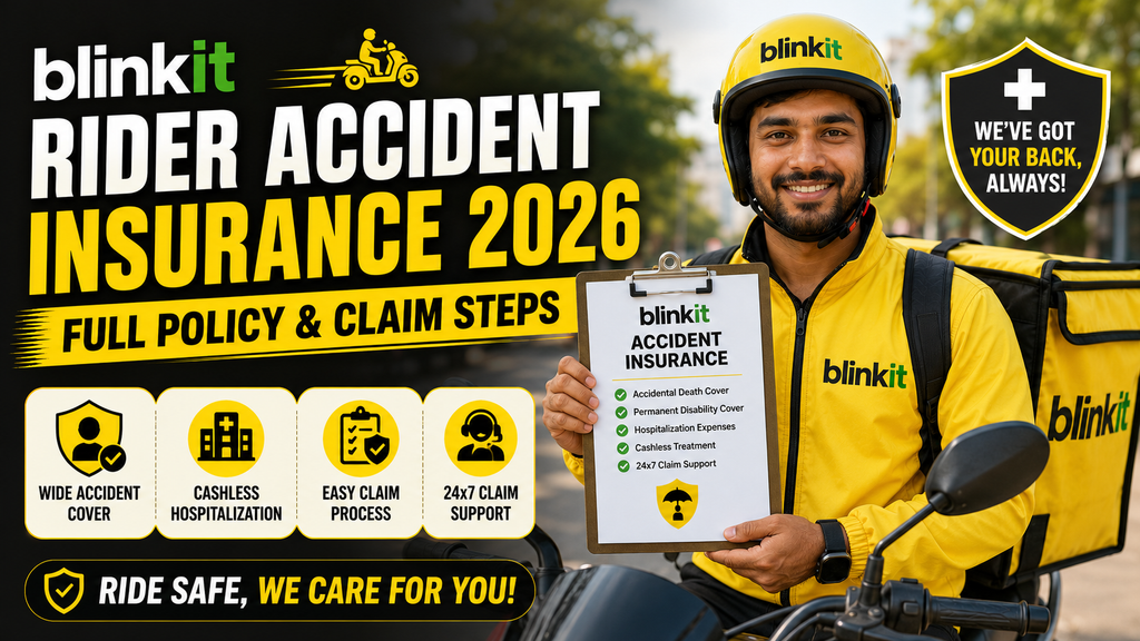 Blinkit Rider Accident Insurance