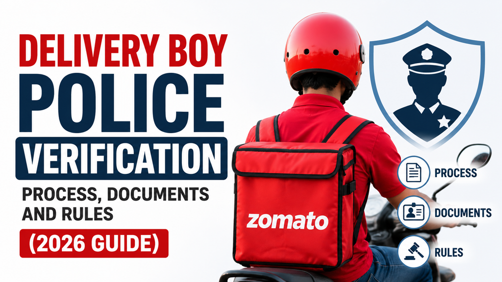 Delivery Boy Police Verification