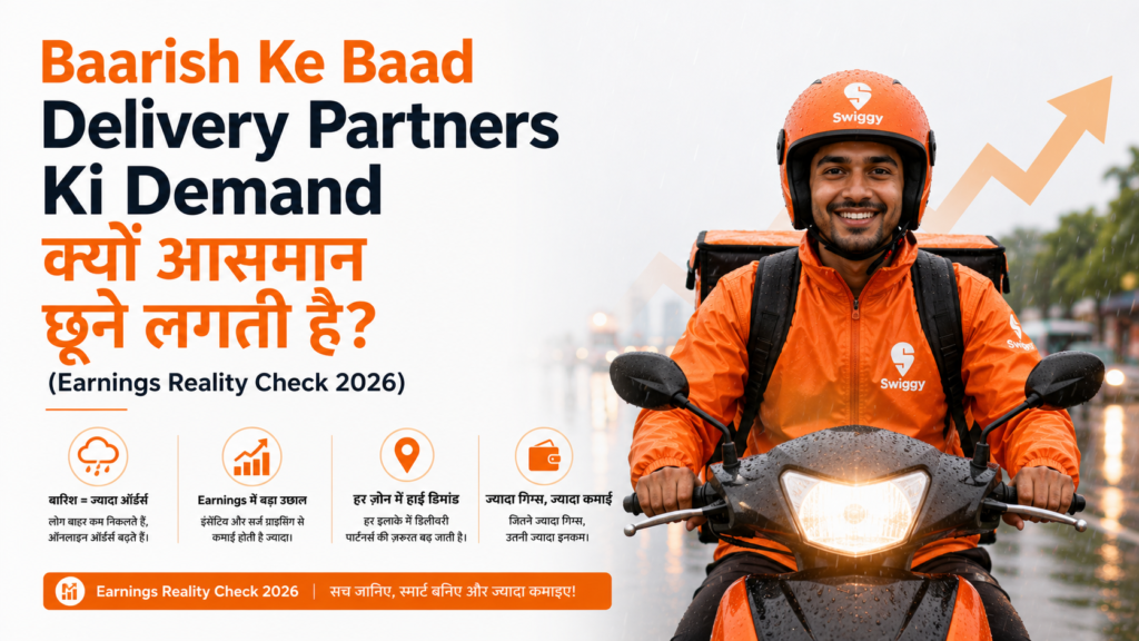 Baarish Ke Baad Delivery Partners Ki Demand