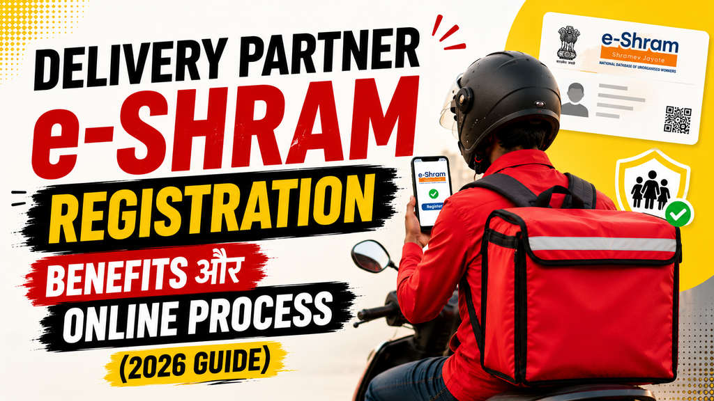 Delivery Partner e-Shram Registration