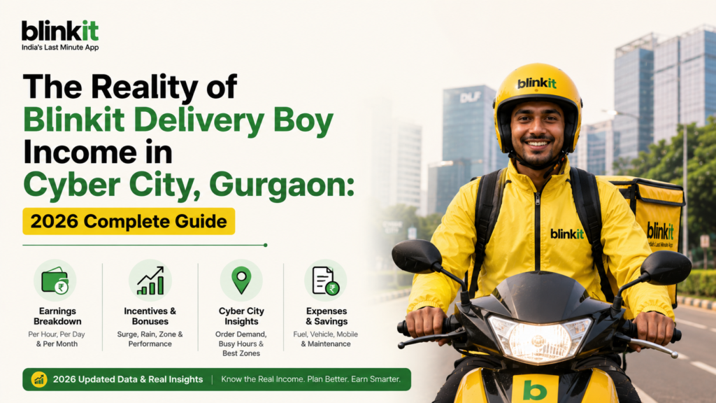 Blinkit Delivery Boy Income