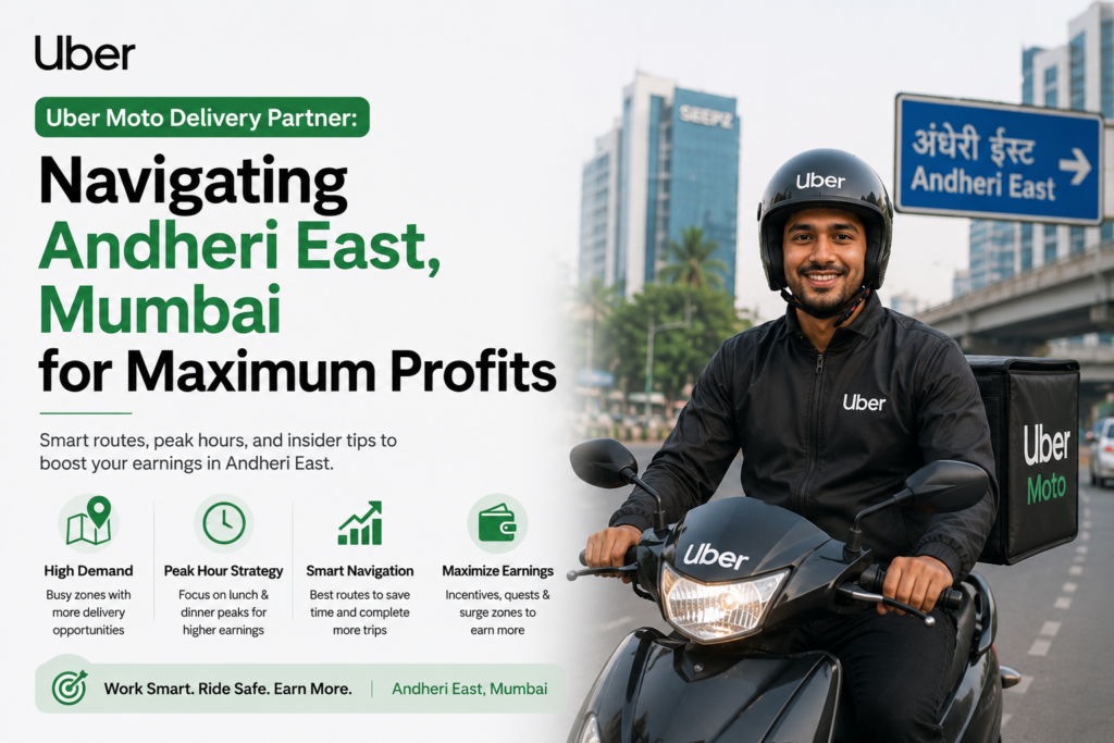 Uber Moto Delivery Partner