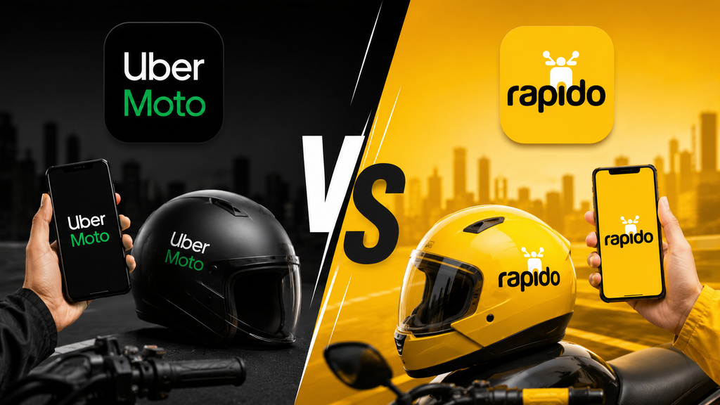Uber Moto vs Rapido Rider Income