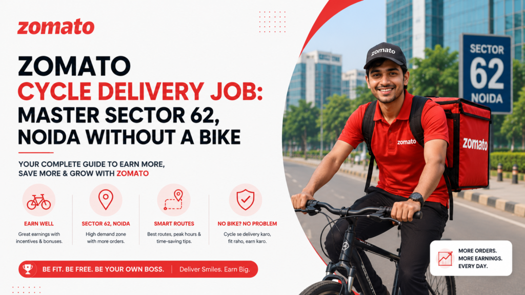 Zomato Cycle Delivery Job