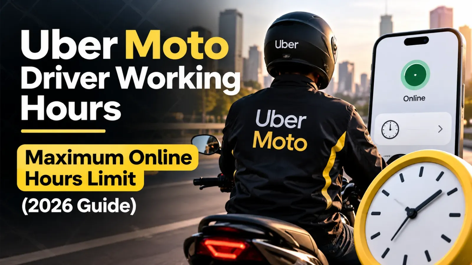 Uber Moto Working Hours Limit