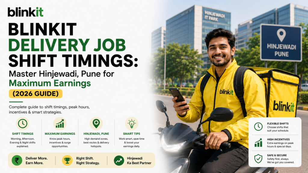 Blinkit Delivery Job Shift Timings