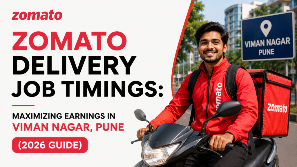 Zomato Delivery Job Timings