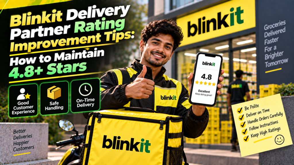 Blinkit Delivery Partner Rating Improvement Tips
