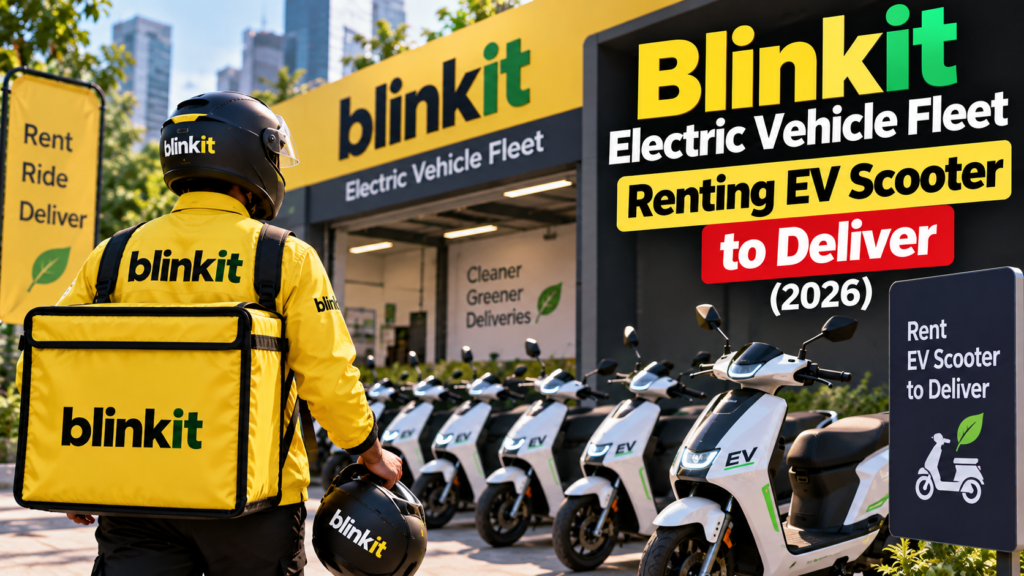 Blinkit Electric Vehicle Fleet