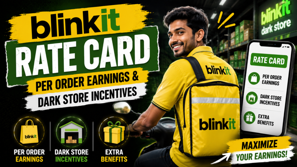 Blinkit Rate Card