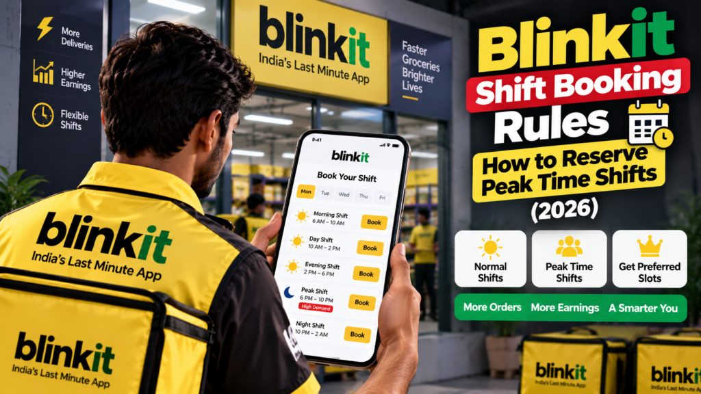 Blinkit Shift Booking Rules