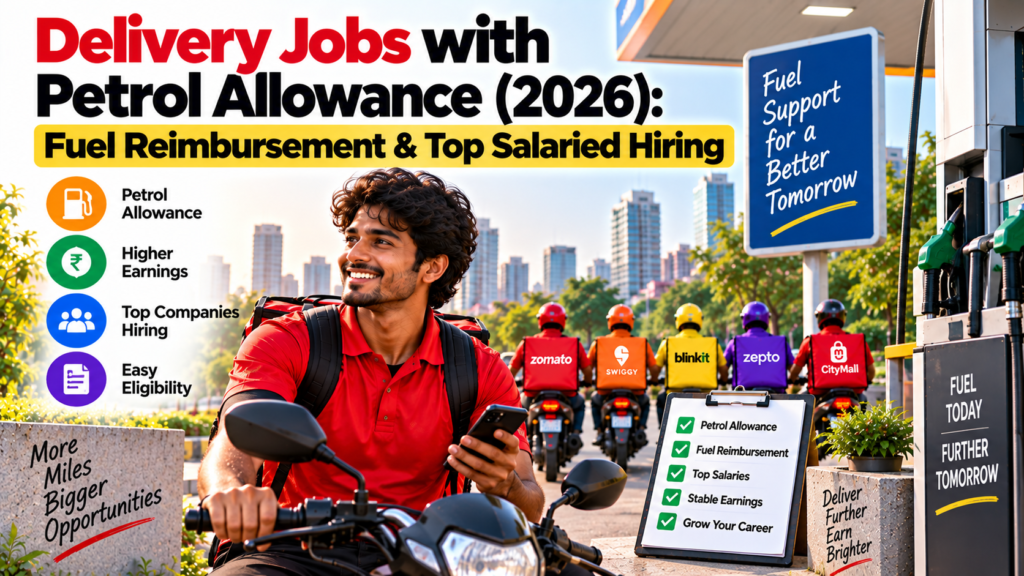 Delivery Jobs with Petrol Allowance