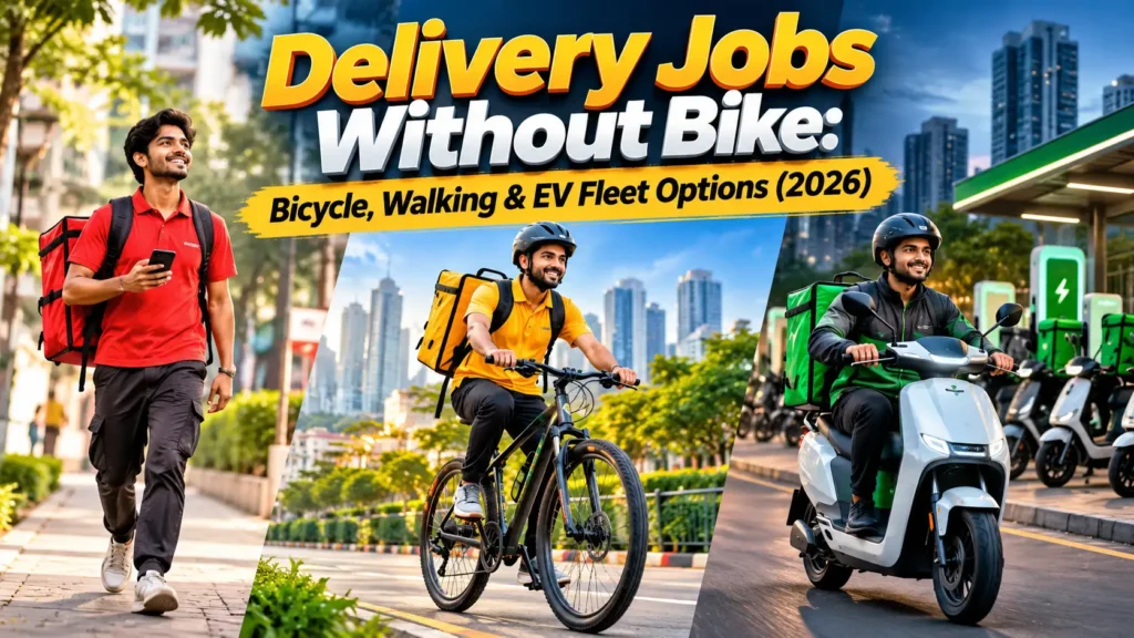 Delivery Jobs without Bike