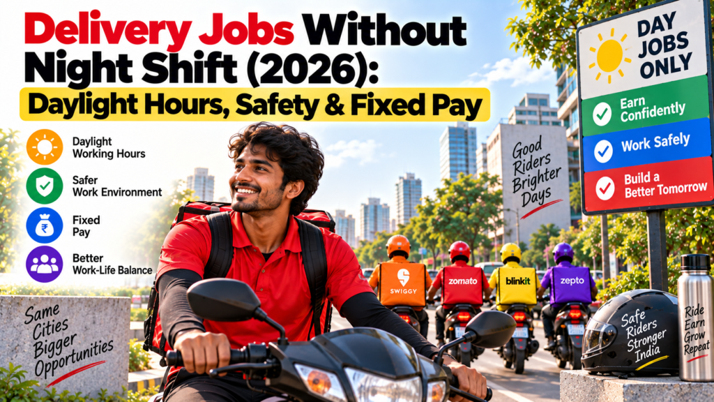 Delivery Jobs Without Night Shift