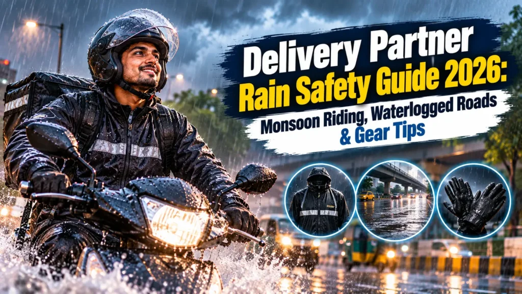 Delivery Partner Rain Safety Guide