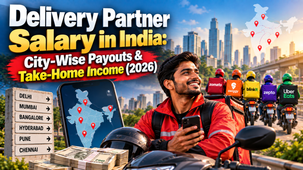 Delivery Partner Salary in India