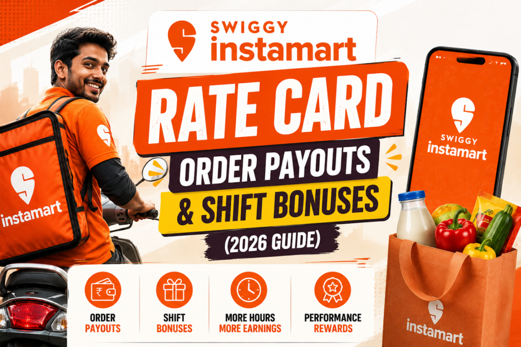 Swiggy Instamart Rate Card