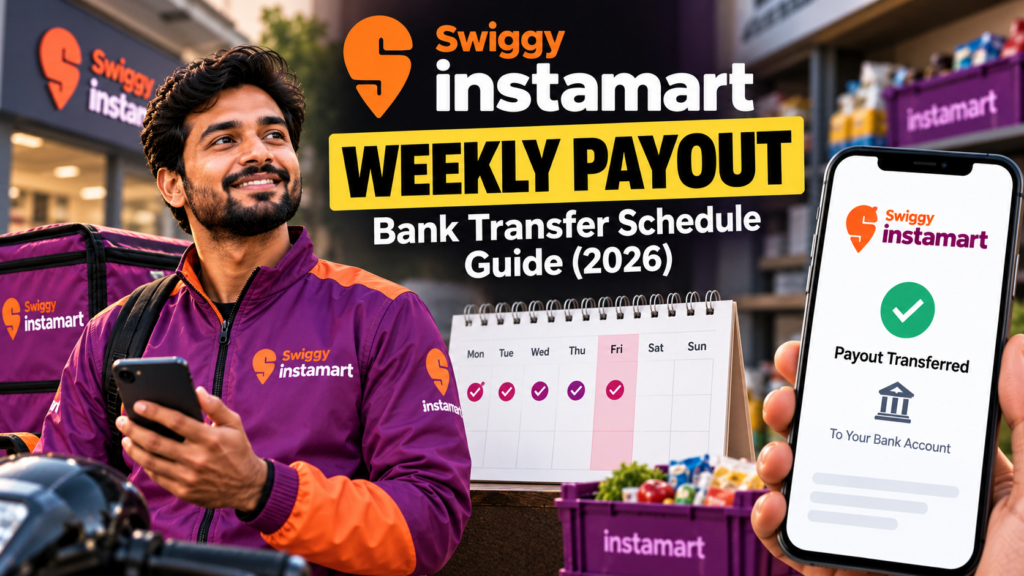 Swiggy Instamart Weekly Payout