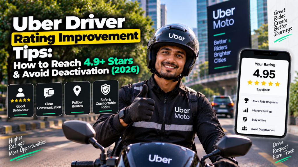 Uber Driver Rating Improvement Tips