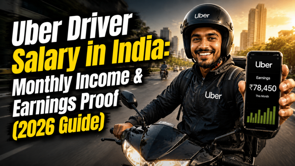 Uber Driver Salary in India: Monthly Income & Earnings Proof (2026 Guide)