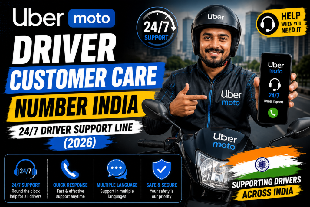 Uber Driver Customer Care Number