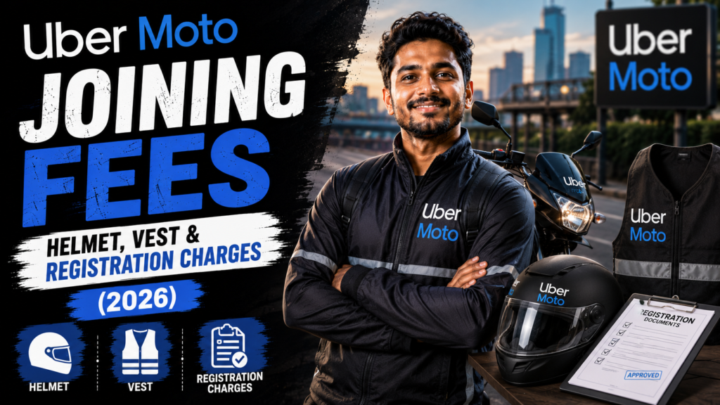 Uber Moto Joining Fees