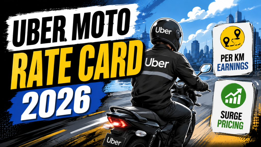 Uber Moto Rate Card