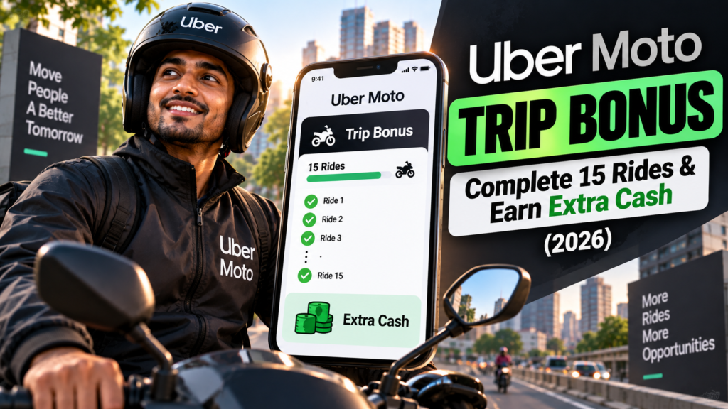 Uber Moto Trip Bonus