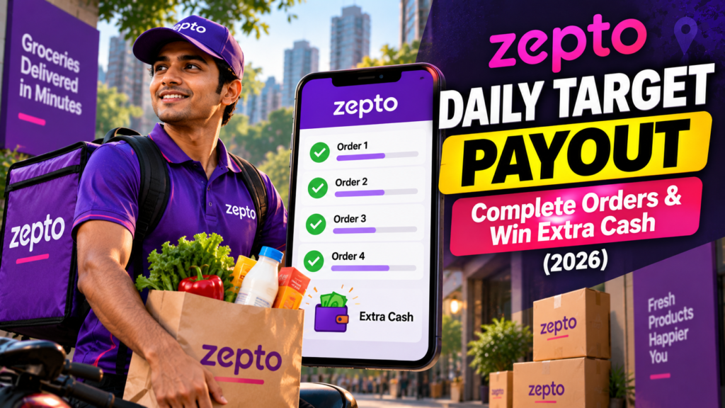 Zepto Daily Target Payout