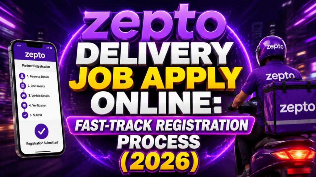 Zepto Delivery Job Apply