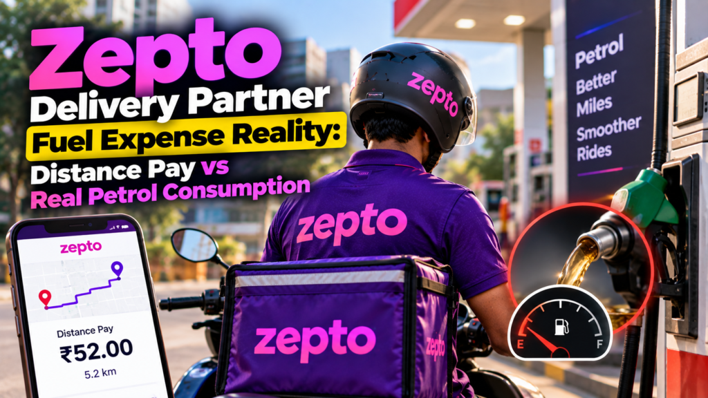 Zepto Delivery Partner Fuel Expense Reality