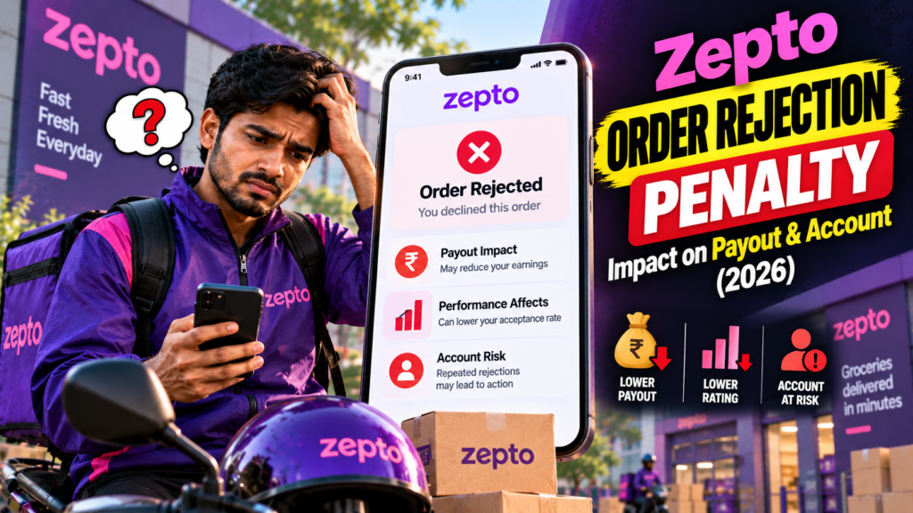 Zepto Order Rejection Penalty