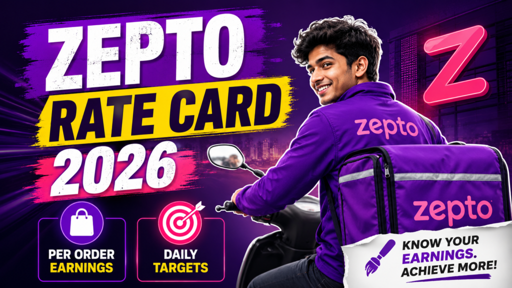 Zepto Rate Card