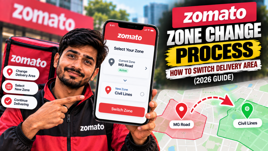 Zomato Zone Change Process