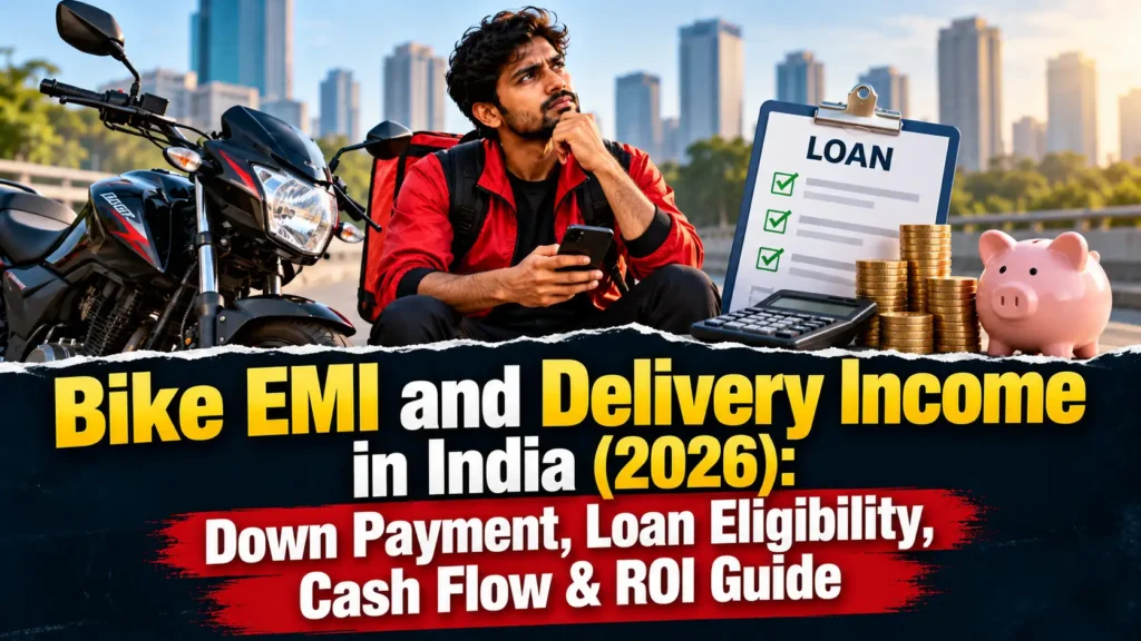Bike EMI and Delivery Income