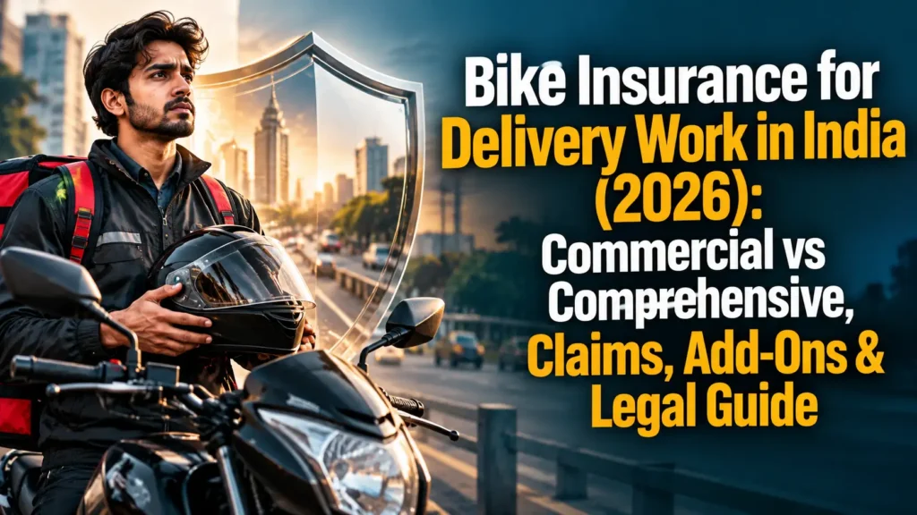 Bike Insurance for Delivery Work