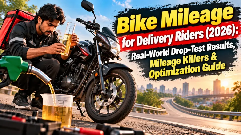 Bike Mileage for Delivery Riders