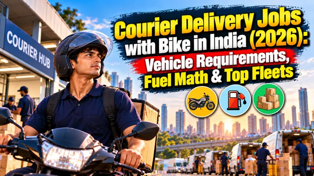 Courier Delivery Jobs with Bike
