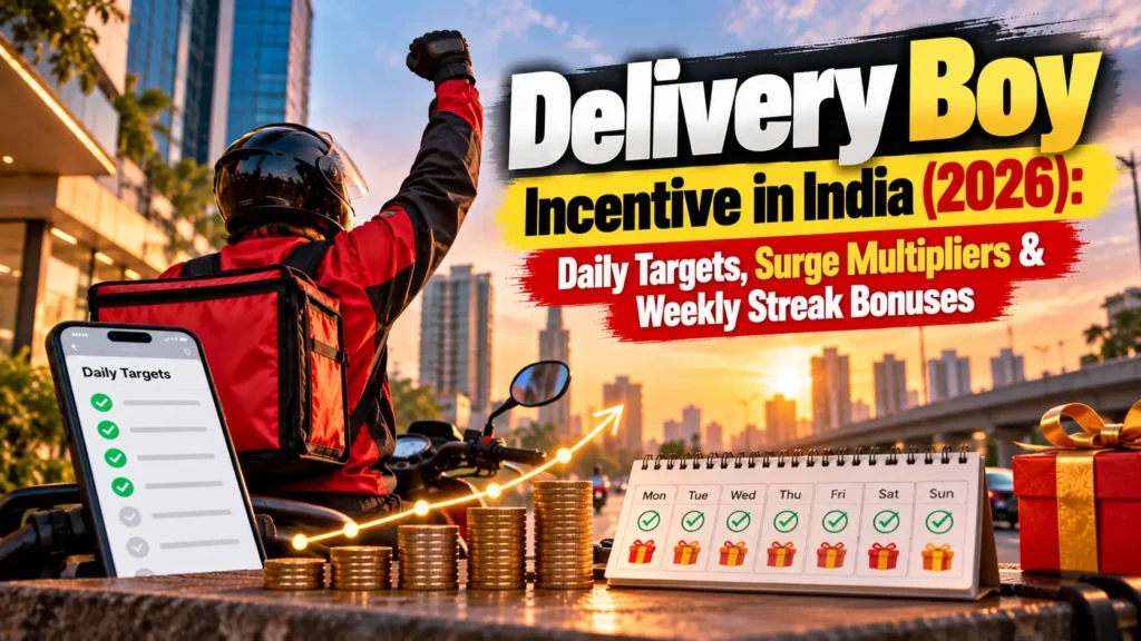 Delivery Boy Incentive in India