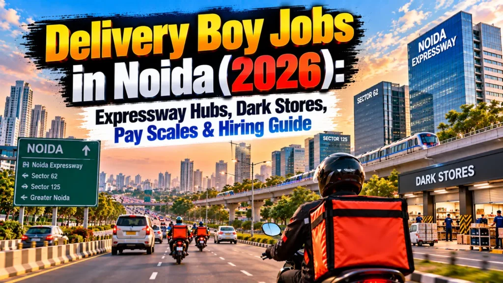 Delivery Boy Jobs in Noida
