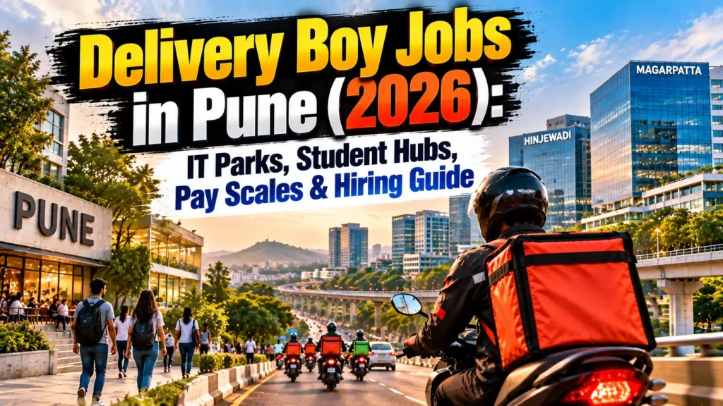 Delivery Boy Jobs in Pune