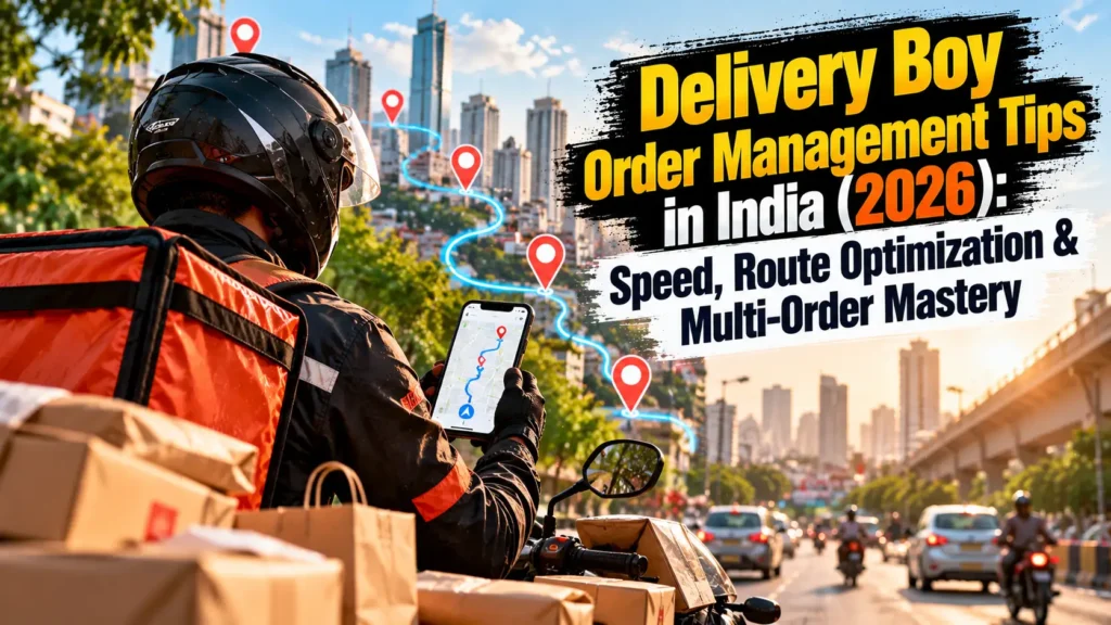 Delivery Boy Order Management Tips