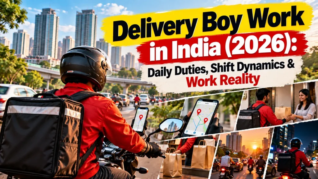 Delivery Boy Work in India